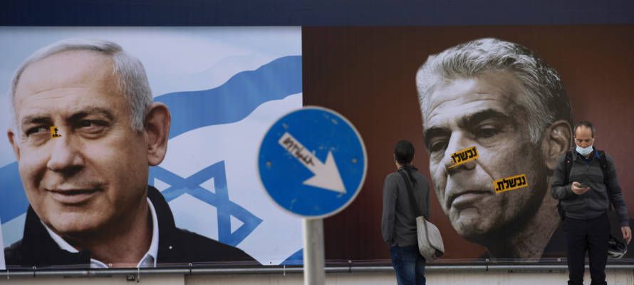 Yair Lapid, Benjamin Netanyahu