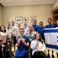 Israel Paralympic Swimmers
