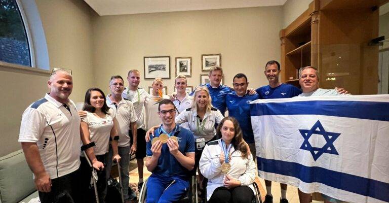 Israel Paralympic Swimmers