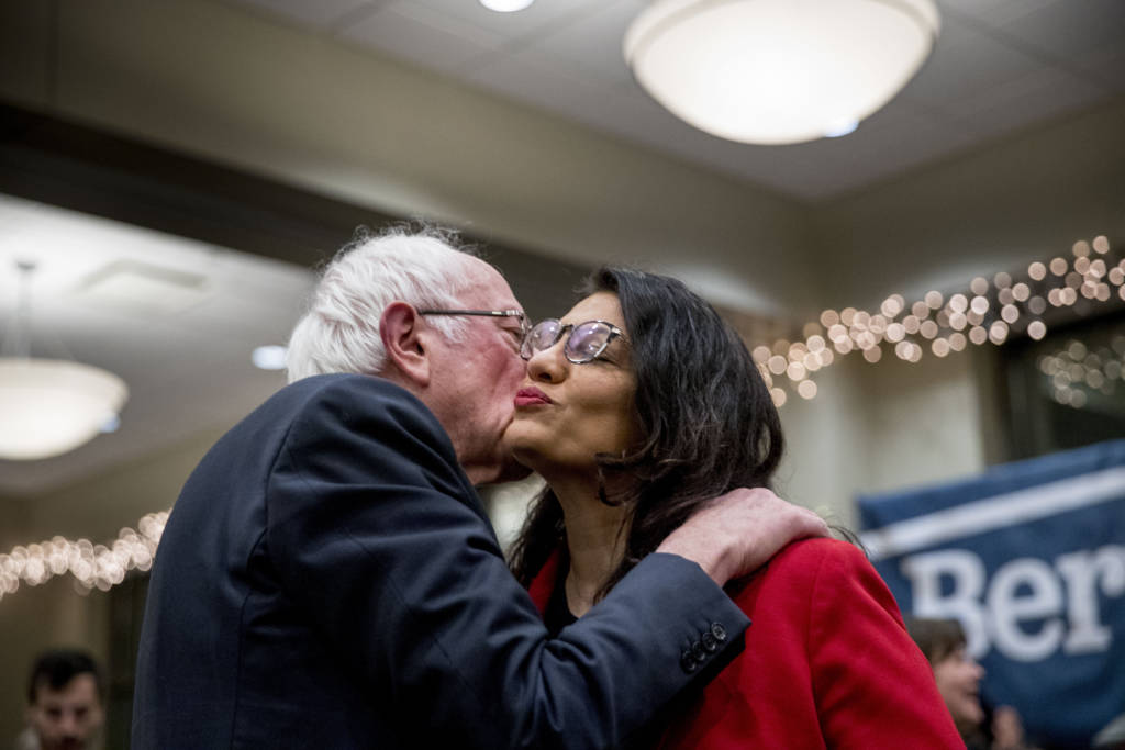 Bernie Sanders, Rashida Tlaib