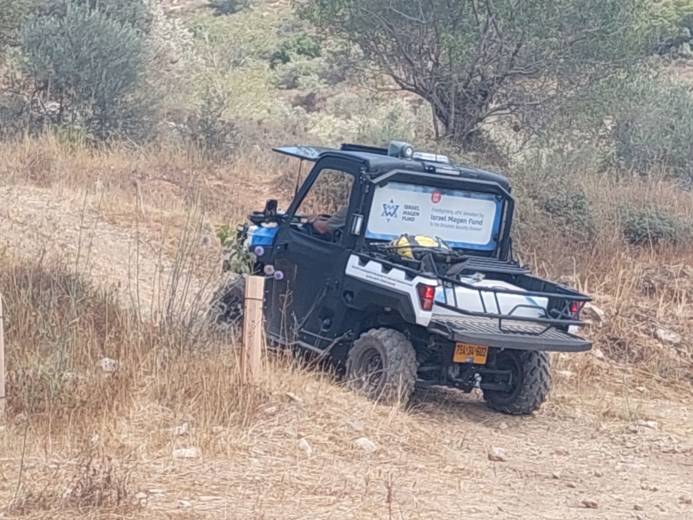 Firefighting ATV