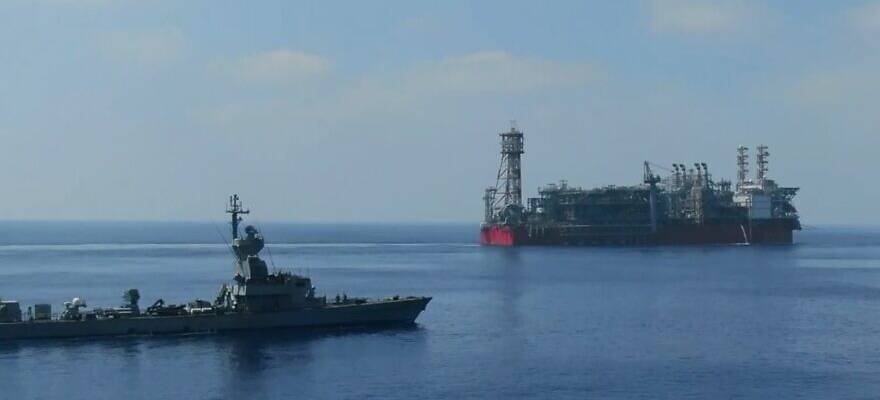 Israeli Navy Natural Gas Field