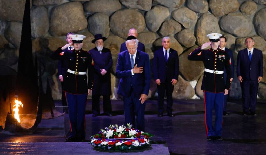 Biden at Yad Vashem