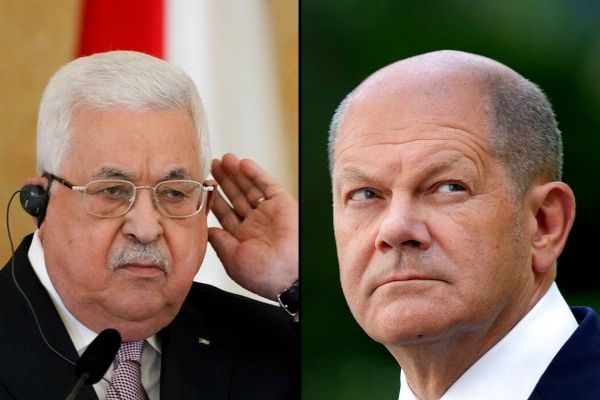 Mahmoud Abbas, Olaf Scholz