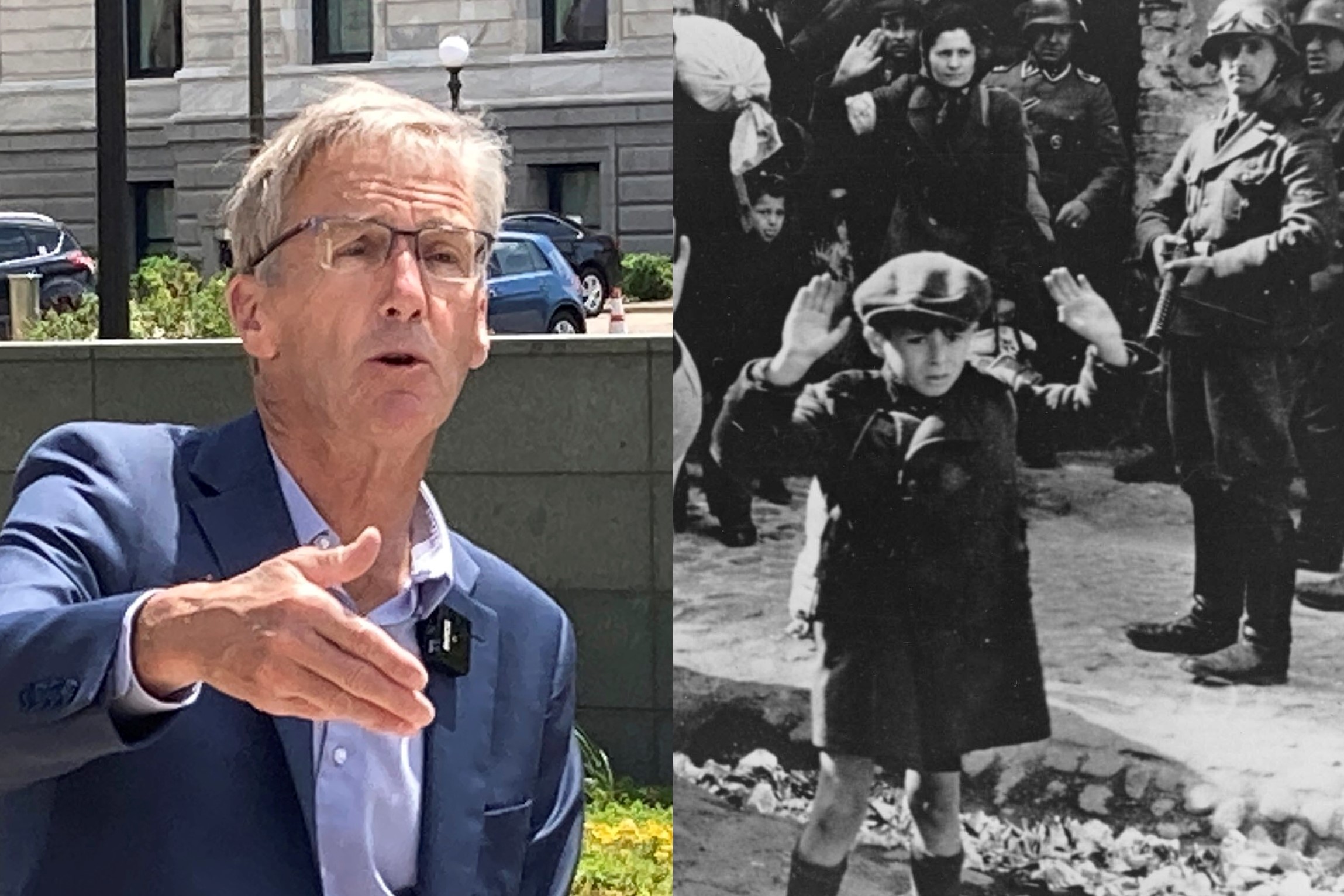 Holocaust Distortion: Nazi-Mask Comparisons 'Legitimate,' Says Candidate - Vimarsana News