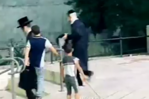 Arab kids beating Jews