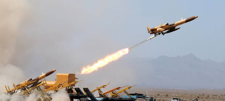 Iran Army Drone Drill