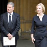 Liz Truss and Keir Starmer