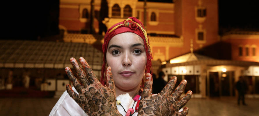 woman in Morocco