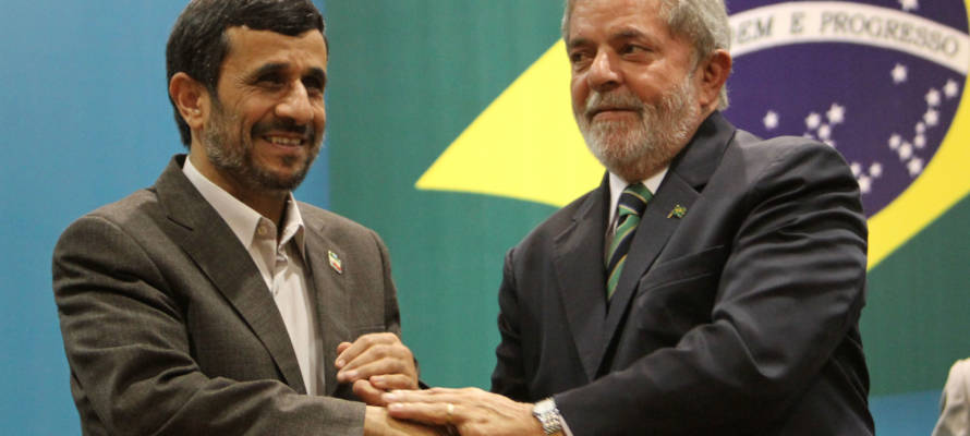 Mahmoud Ahmadinejad, Luiz Inacio Lula da Silva
