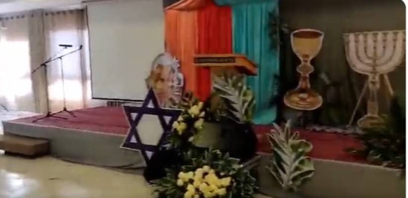 Jewish decorations at Bethlehem hotel spark violence