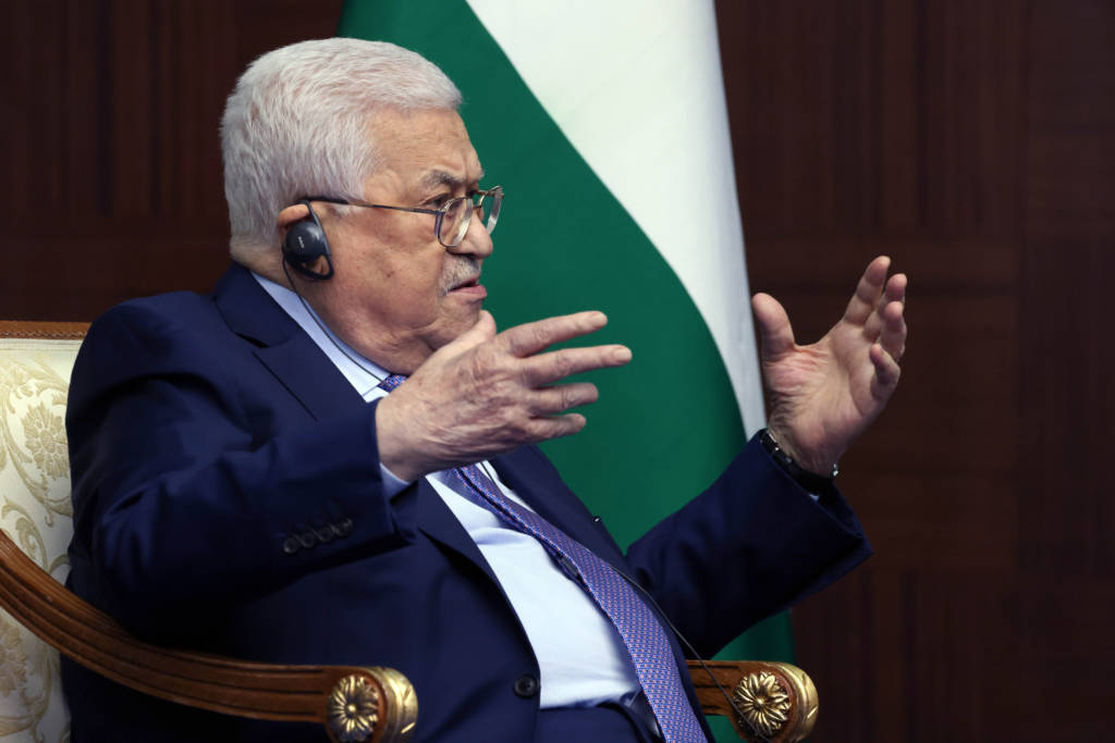 Palestinian Chairman Mahmoud Abbas