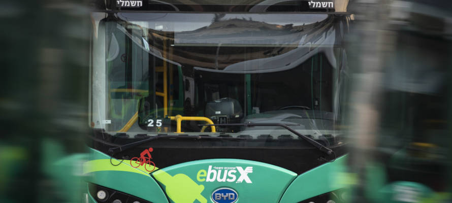 Israeli electric buses