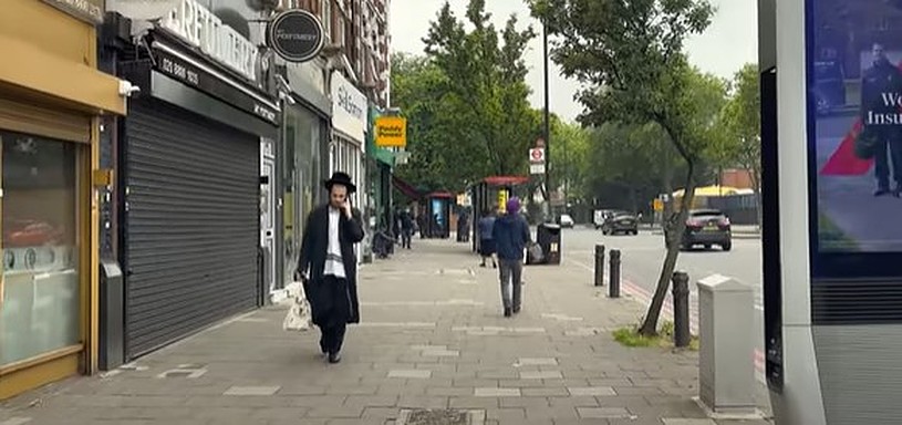 London Jewish neighborhood