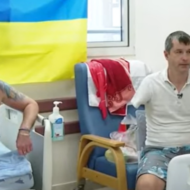 Ukraine Soldiers, Israeli hospital