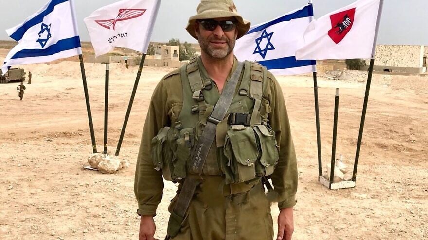Ari Fuld during IDF reserve service
