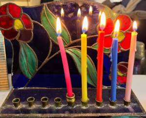 bougies de 'Hanoucca