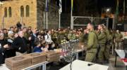 Hebron IDF base chanukah party