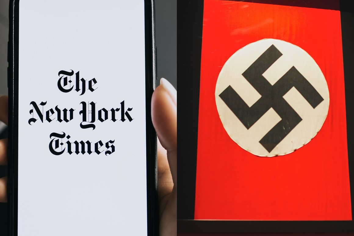 NY Times Blasted for Swastika-esque Crossword Months After Pro-Hitler Reporters Fired - Vimarsana News