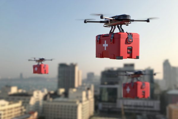 Medical delivery drones