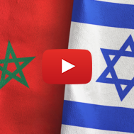 Moroccan ad Israeli Flags