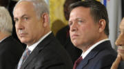 Israeli Prime Minister Benjamin Netanyahu and Jordan's King Abdullah II