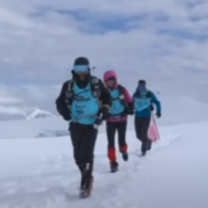 Israeli man runs ultra-marathon in Antarctica