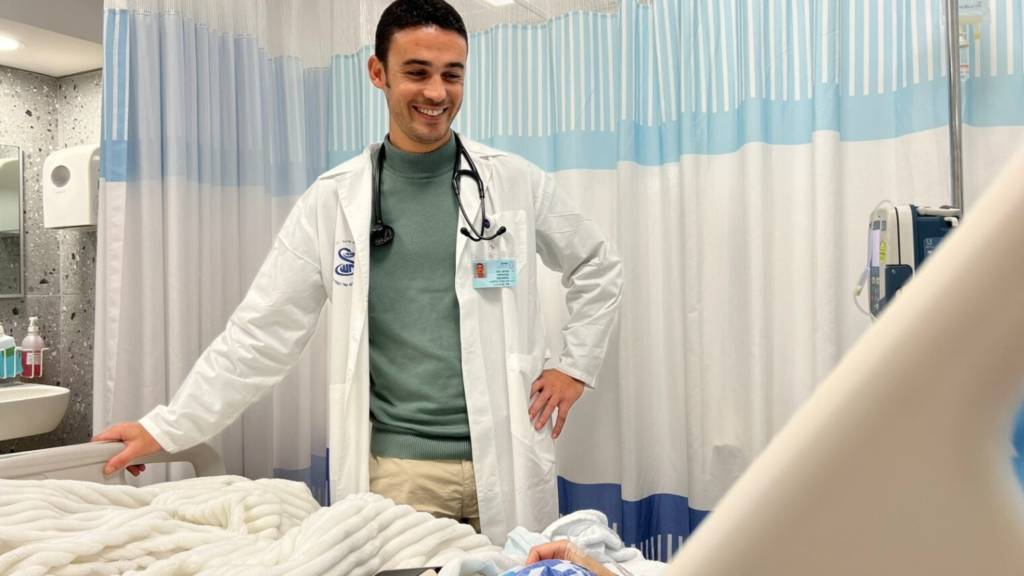 Dr. Abdulla Watad, the youngest Israeli physician to receive a full professorship in the Tel Aviv University Faculty of Medicine