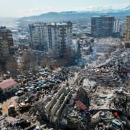 Deadly earthquake in Kahramanmaras, Turkey, on February 8, 2023