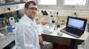 Prof. Shai Rahimipour in his lab