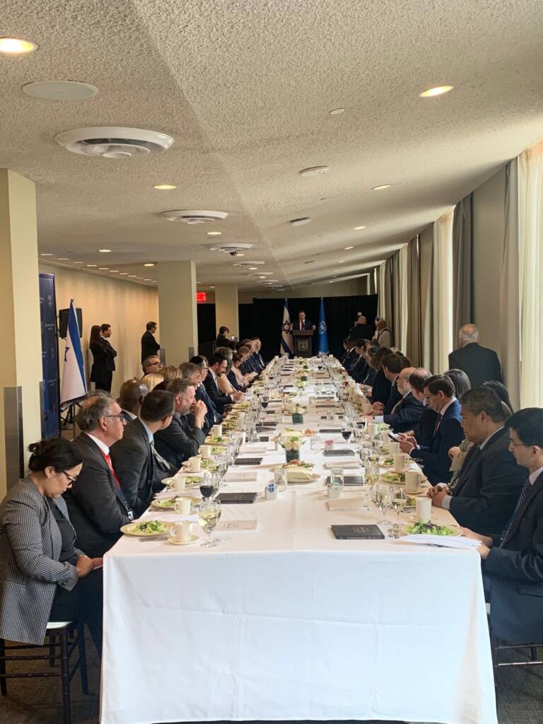 Mock Seder at the UN