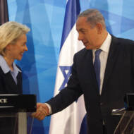 Ursula von der Leyen Benjamin Netanyahu