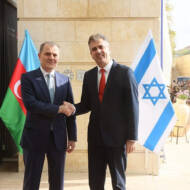 Israeli and Azerbaijani foreign ministers