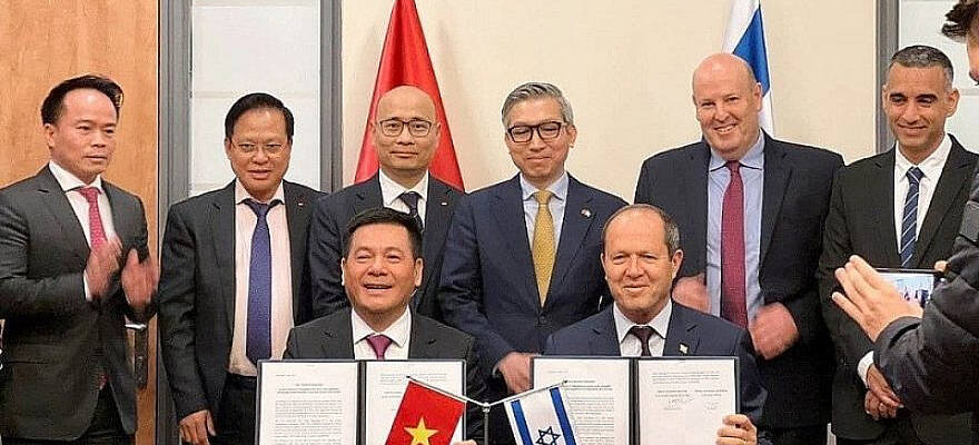 Negotiations on free trade, Israel and Vietnam