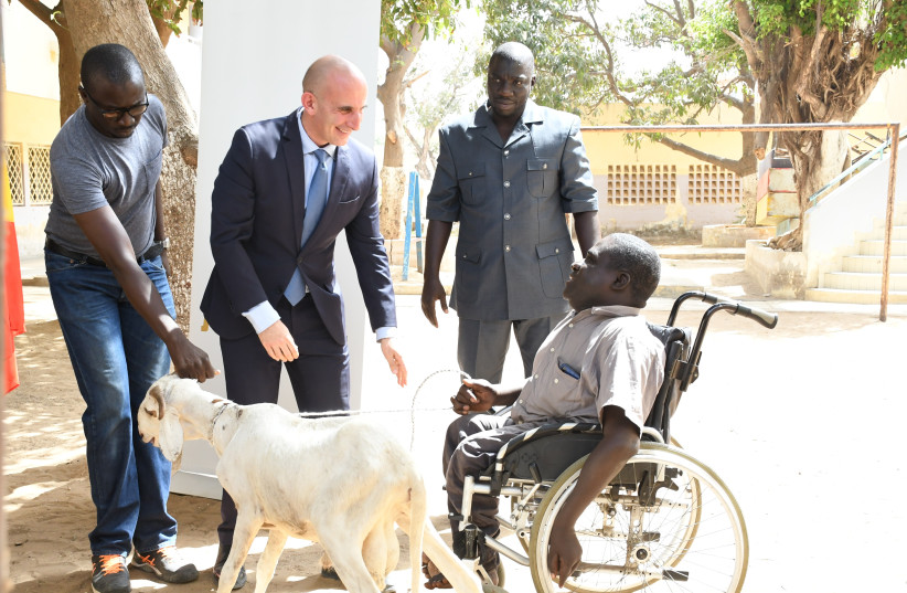 Israel Embassy Senegal aid