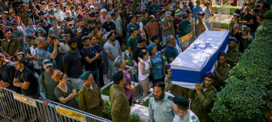 Funeral terror victim Shilo Yosef Amir