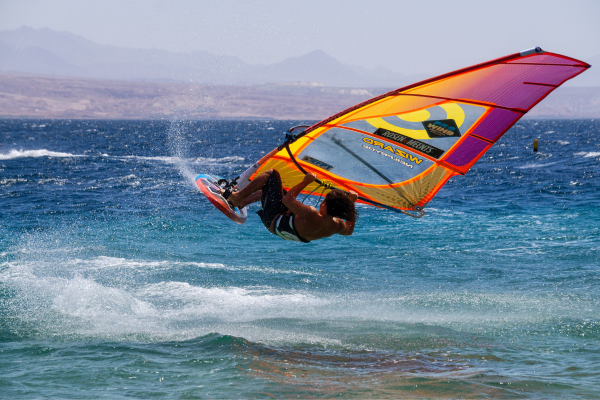 Surfing in Eilat