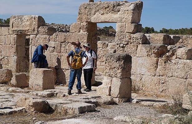 Remains of ancient synagogue in southern Hebron Hills