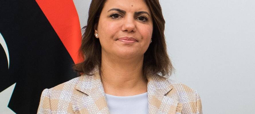 Libyan Foreign Minister Najla Mangoush, June 23, 2022. Credit: Austrian Ministry of Foreign Affairs.