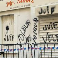"Mr. Shnitz" kosher restaurant targeted with antisemitic graffiti