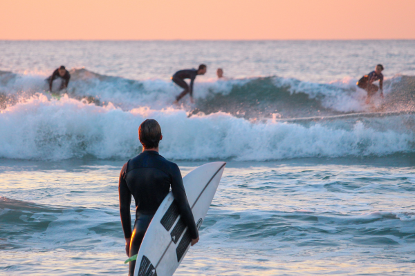 Surfing in Israel