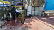 Scene of attack at Huwara car wash