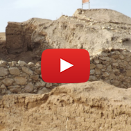 Ruins of ancient city Jericho in Israel