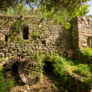 Ancient flour mill in Tel Dan