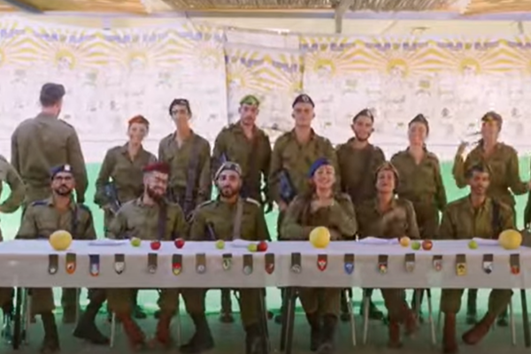 IDF soldiers Sukkot