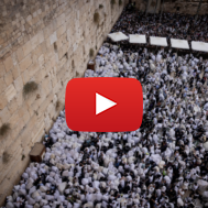 birkat kohanim western wall