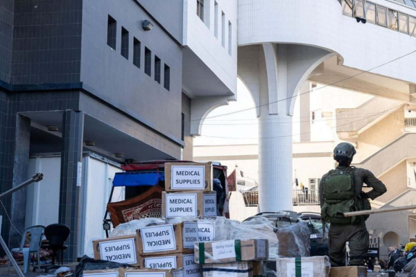 IDF, gaza aid