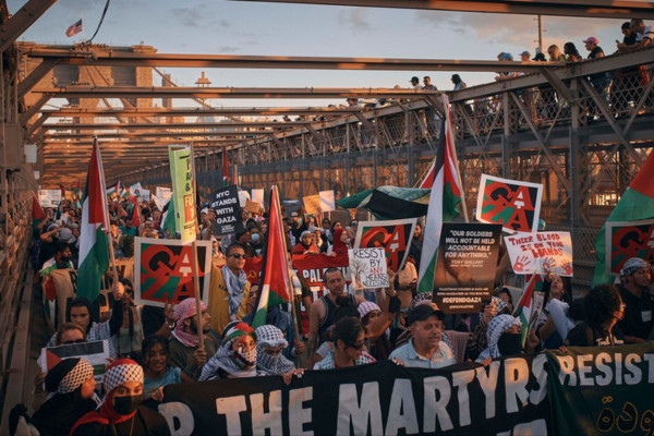 Pro-Palestinian protest, New York