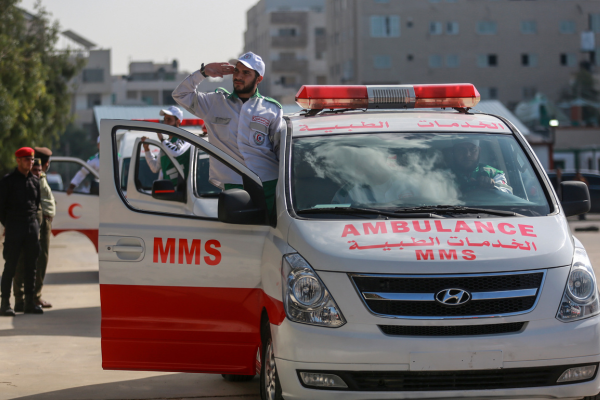 Gaza ambulance