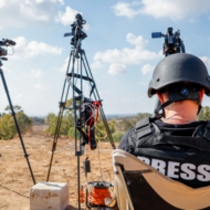 Journalists, southern Israel